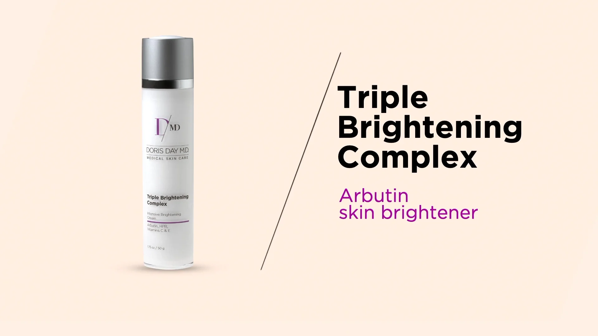 Triple Brightening Complex - Brightening Cream | Doris Day MD