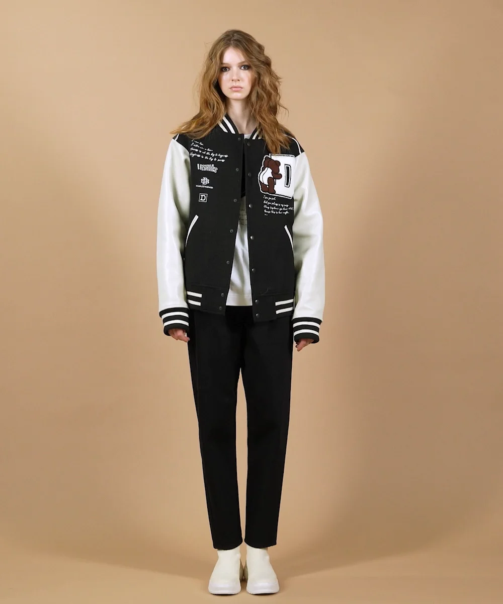 DSC / メルトン+ラムレザージャケット OUTERS Night STORE | ダブル