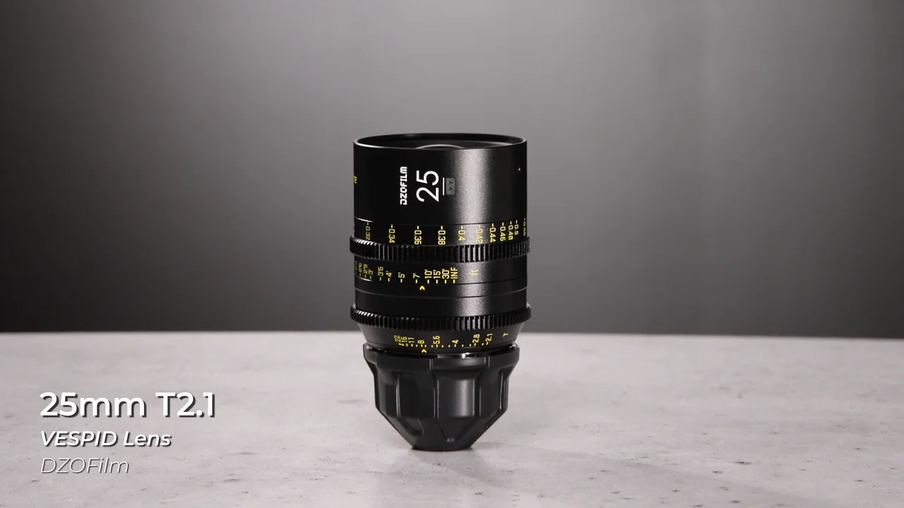 DZOFilm VESPID 25mm T2.1 Lens (PL & EF Mounts) DZO-V02521PL B&H