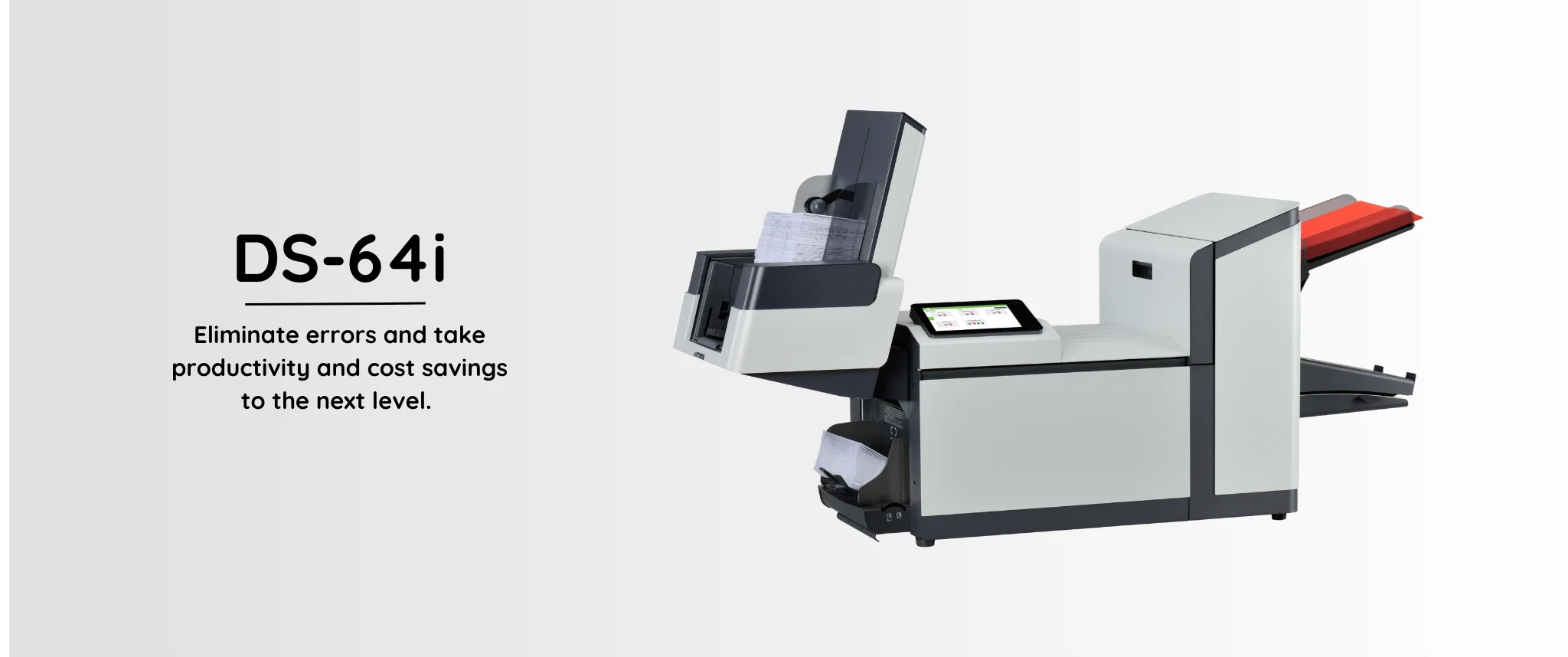 DS-64i folder inserter | Quadient Mail Related Solutions