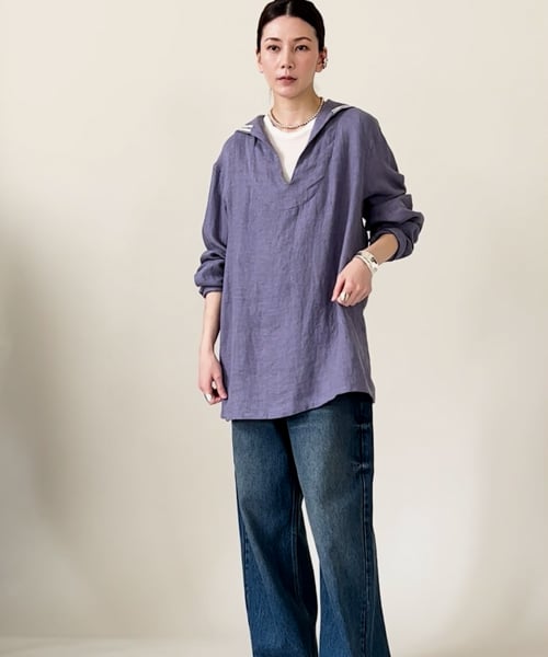 &RC＞リネンセーラーカラーブラウス | [公式]カレンソロジー