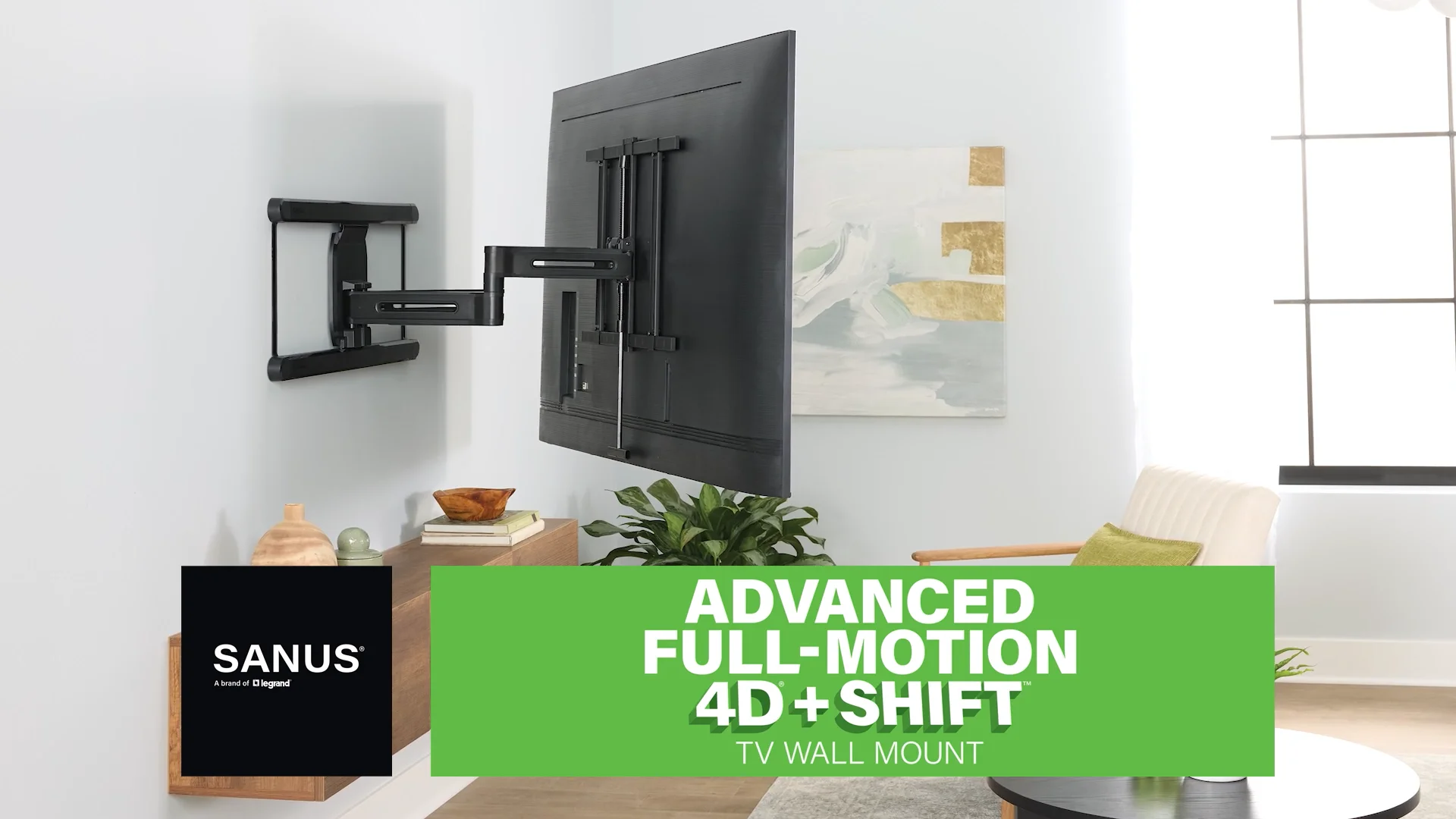 SANUS VLF828 | Full-Motion Wall Mounts | TV Mounts and Stands