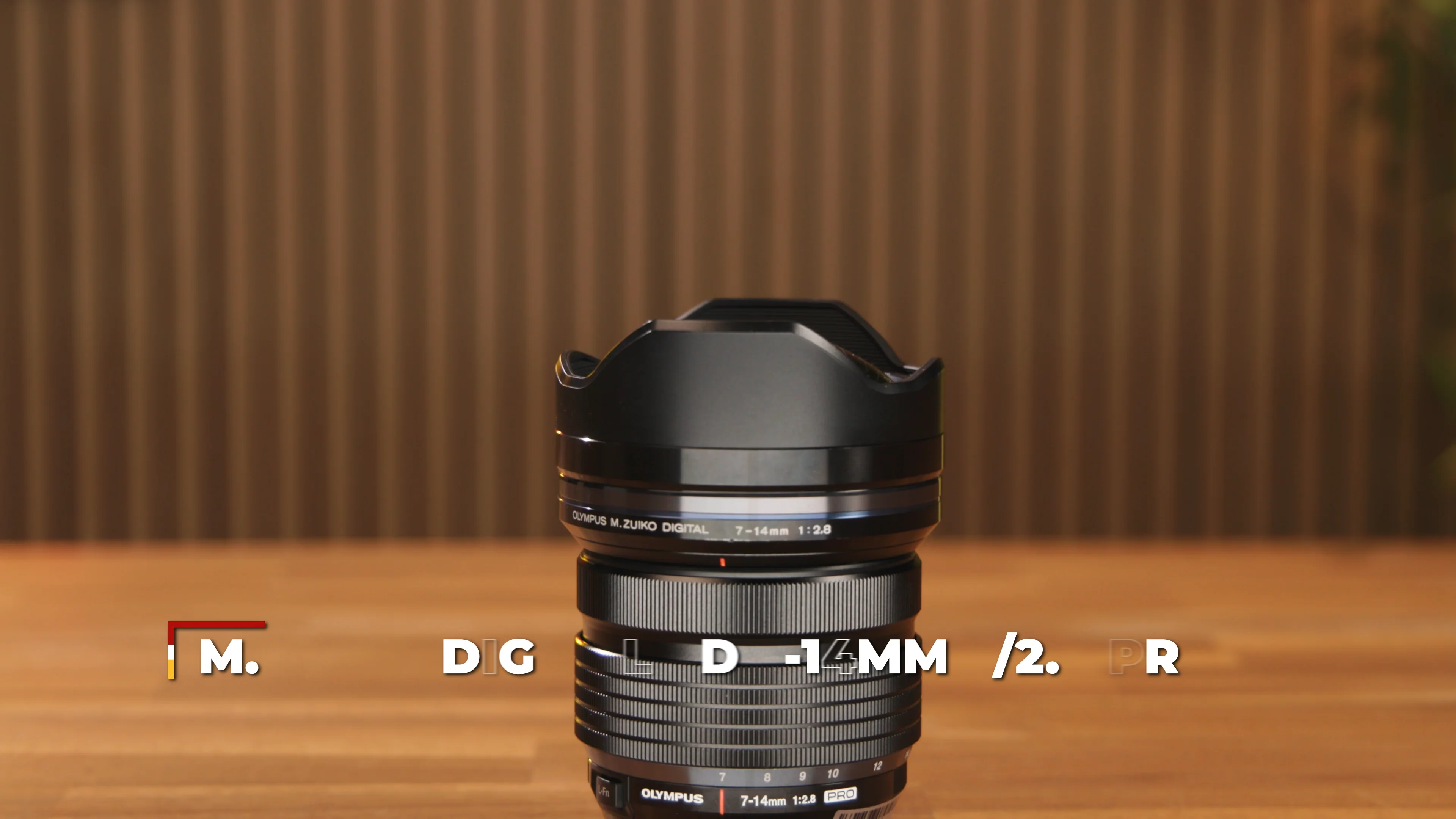 Olympus M.Zuiko Digital ED 7-14mm f/2.8 PRO Lens V313020BU000