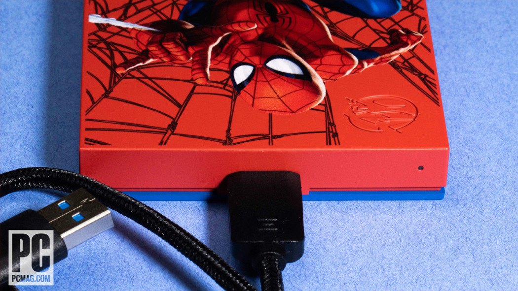 Seagate Spider-Man Special Edition FireCuda External Hard Drive