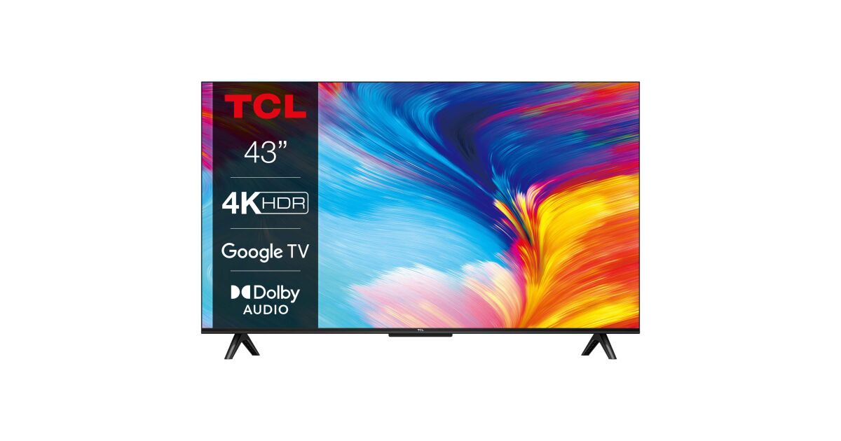 43型 4K TCL 43P63J 2024年製 「Google TV」 Amazon | 【Amazon.co.jp