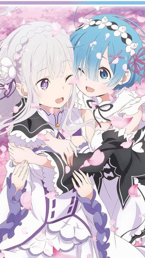 PSA10 リゼロ ヴァイス 銀髪 青色髪 桃色髪 エミリア レム ラム 【公式