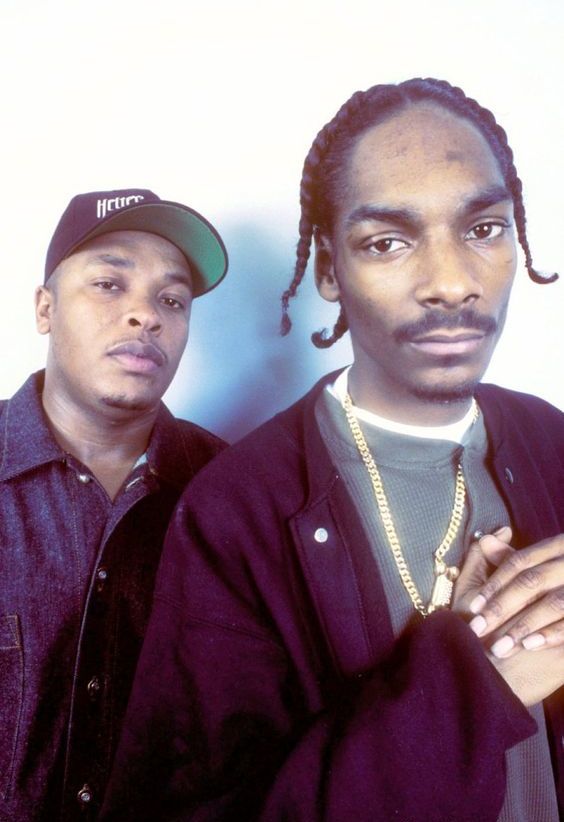 Dr. Dre and Snoop Doggy Dogg (1994) Photo by Roger Sargent