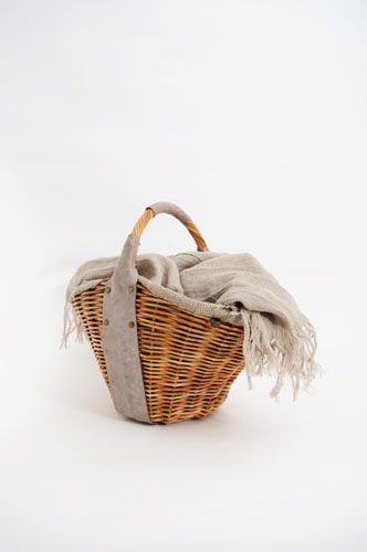 ebagos エバゴス ショルダーレザー×紅籐 2014S/S