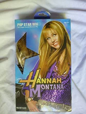 Hannah Montana Pop Star Wig Full