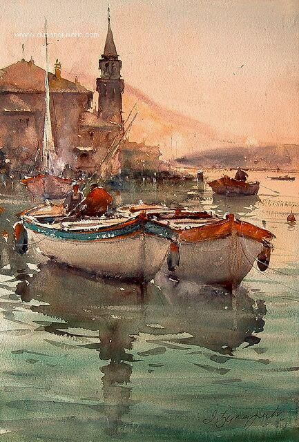 この Pinterest ボードで 33 件の「水彩画：船」や「水彩」のアイデア