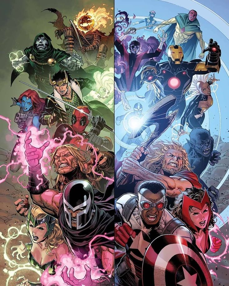 アベンジャーズ X-men AXIS インセンティブ表紙 4冊 アメコミリーフ