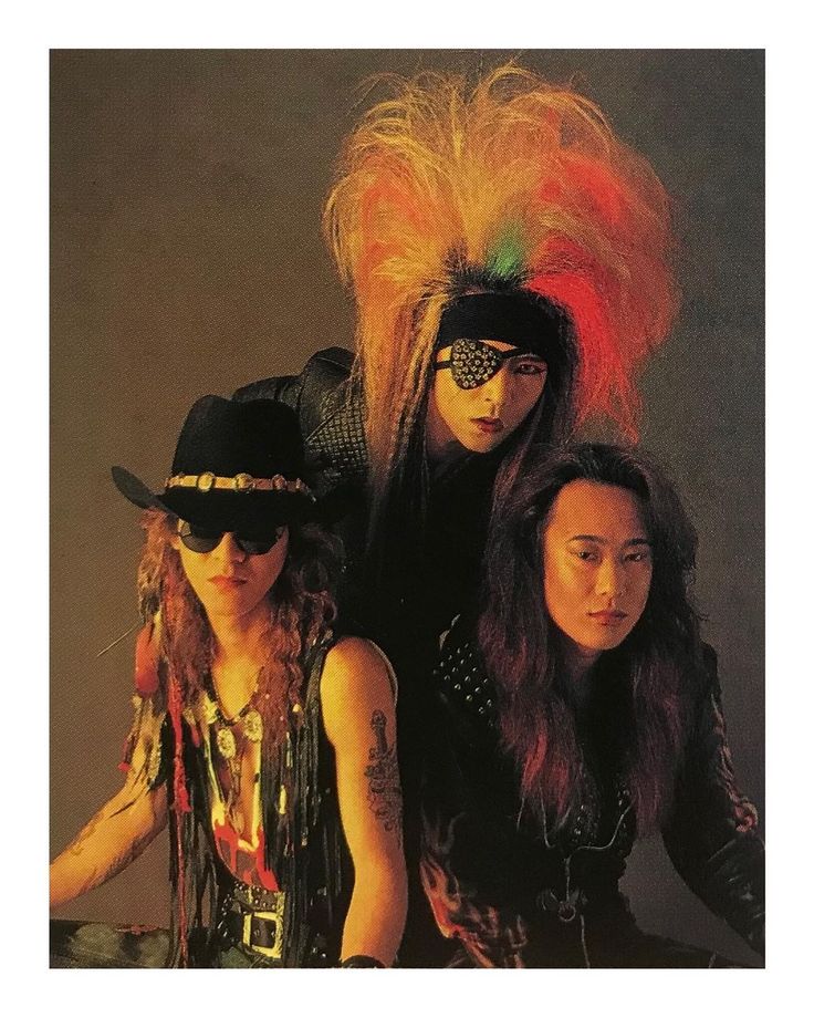 TAIJI on Instagram: “◎PLUM August 1991 TAIJI, HIDE & PATA