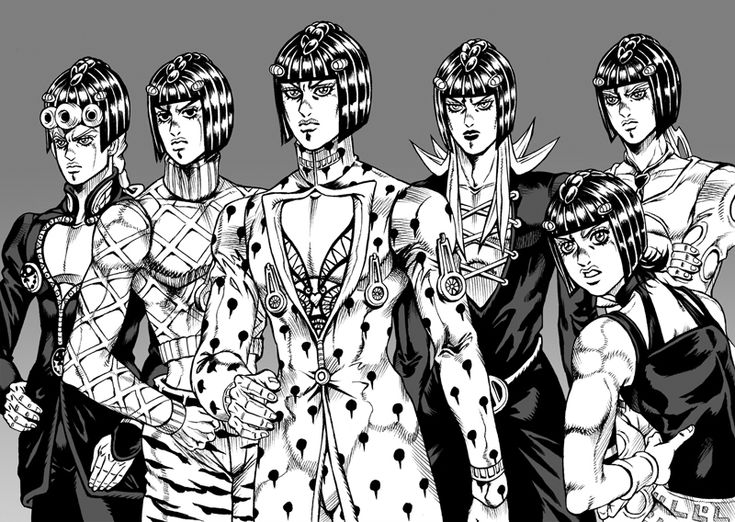 ジョジョの奇妙な冒険ABC ブチャラティチーム ジョジョの奇妙な冒険ABC