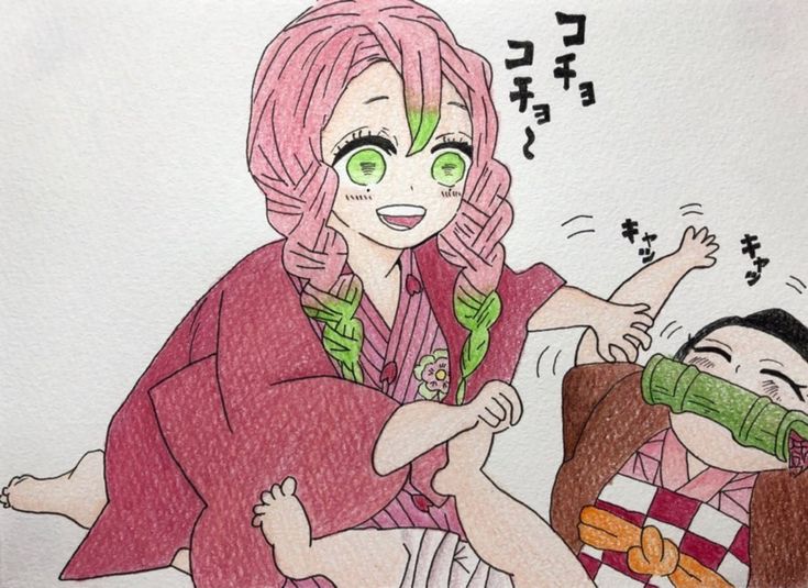 甘露寺蜜璃ᵃⁿᵈ竈門禰豆子