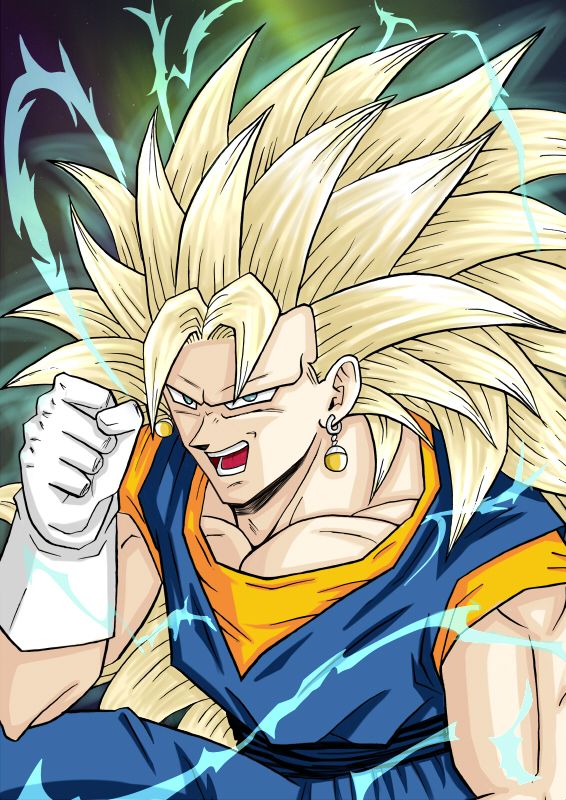 ドラゴンボール 超サイヤ人3ベジット！ - rienのイラスト - pixiv