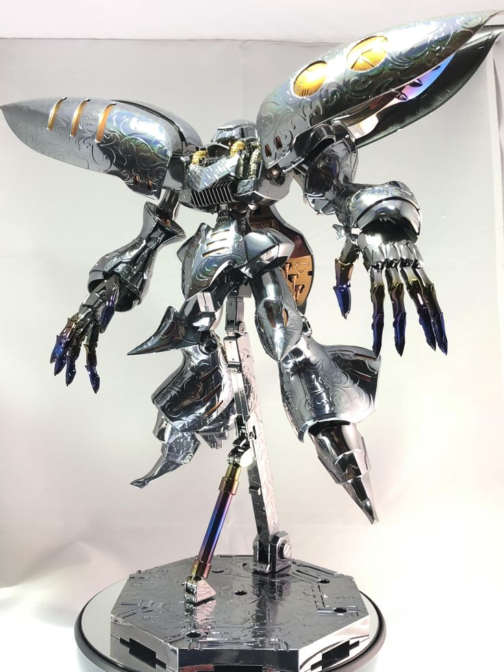 MGキュベレイダムド、エアブラシ・メッキ塗装｜kシェパードさんの