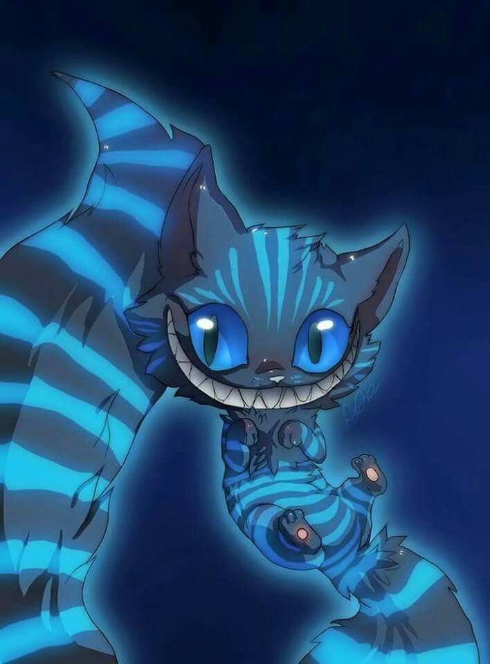 Blue Cheshire Cat