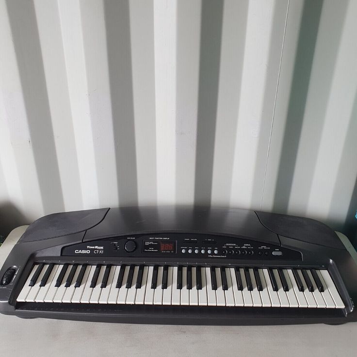 Casio CT-X1 Tone Bank Black/White Multi Function Display