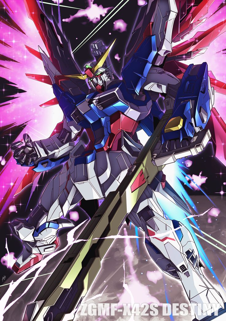 デスティニーガンダム メタルビルドデスティニー - でがらしのイラスト