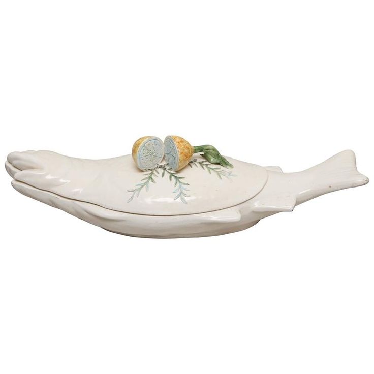 時代 絵変わり 角手塩皿 十客 魚紋】骨董 アンティーク インテリア