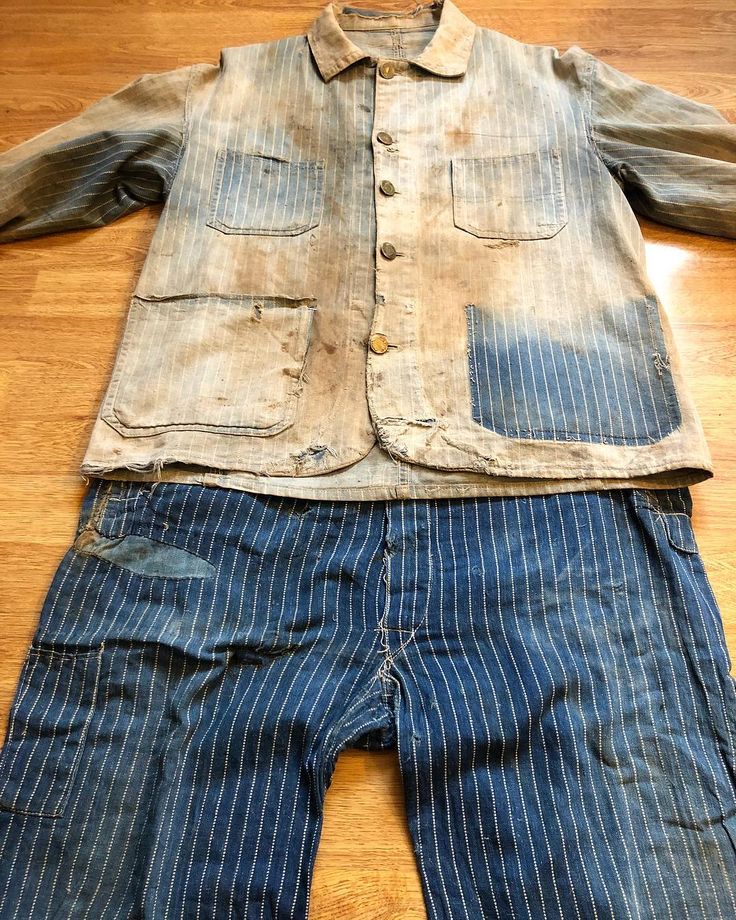 Two shades of Wabash. Stifel Rip proof jacket and Stifel overalls