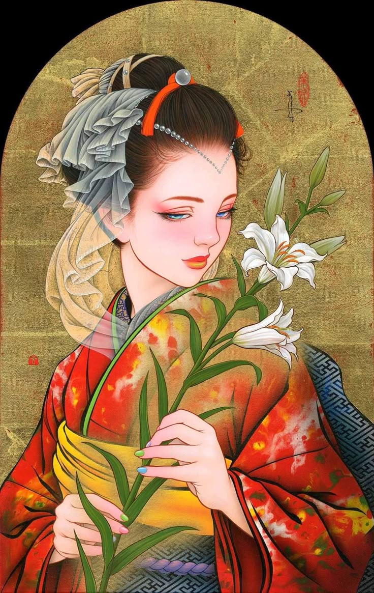 Pin by ALBANO .R. on Fantasy | Japanese vintage art, Geisha art