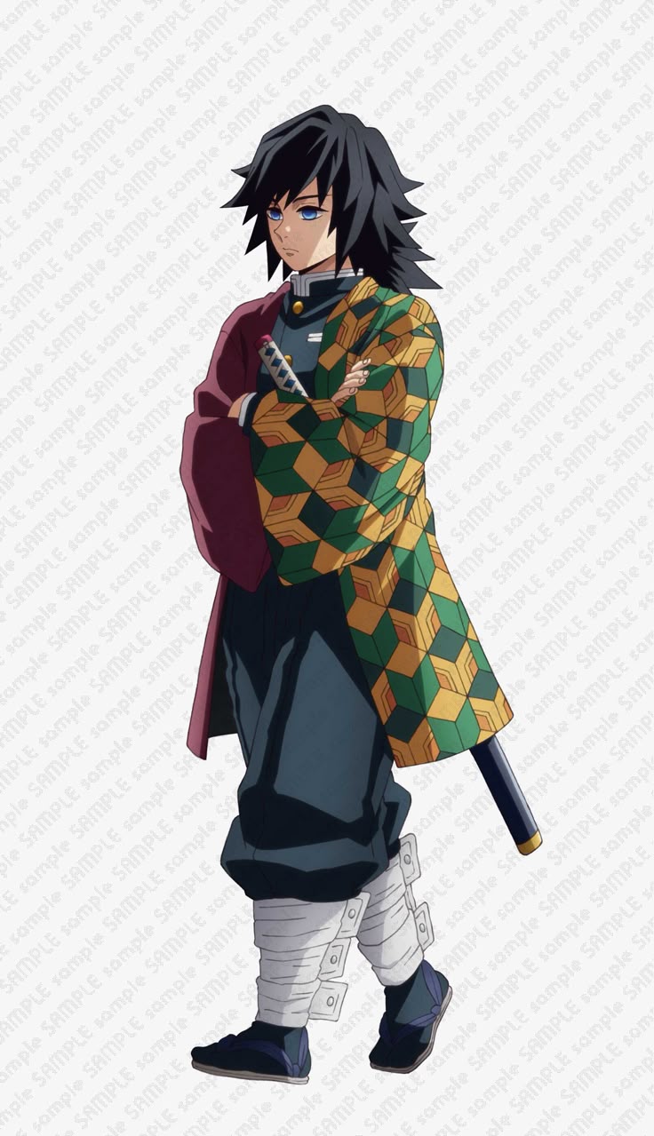 アニメ「鬼滅の刃」冨岡義勇 「笑い合う柱達」 描き下ろしイラスト