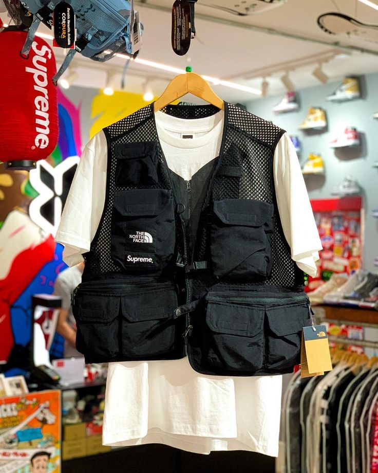 KershKicks on Instagram: “🔴⛰ Supreme x The North Face Cargo Vest