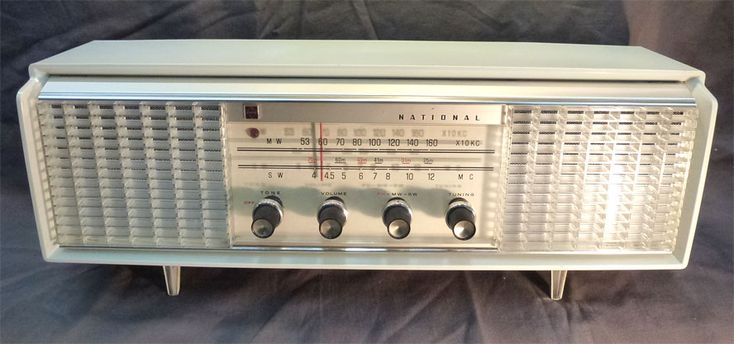ナショナル真空管ラジオ National RE290店頭見本で使用のみのデッド