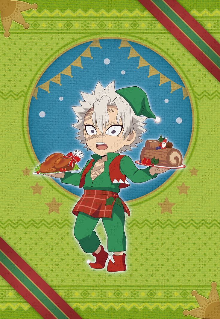 鬼滅の刃」クリスマス描き下ろしイラスト2022 不死川実弥