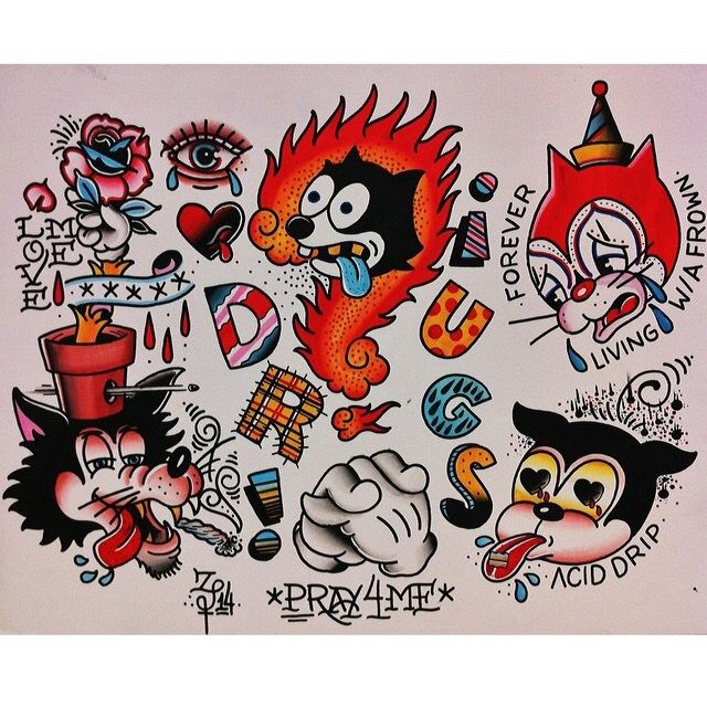 Pin by Alexandria K on Tattoos | Tattoo flash art, Flash tattoo