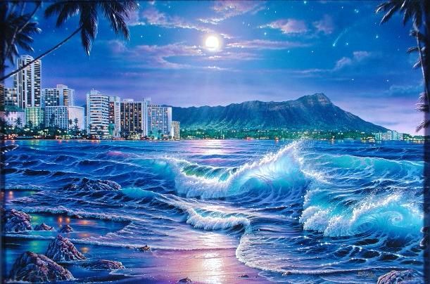 クリスチャンラッセン 海の風景 123/225大きいBIG