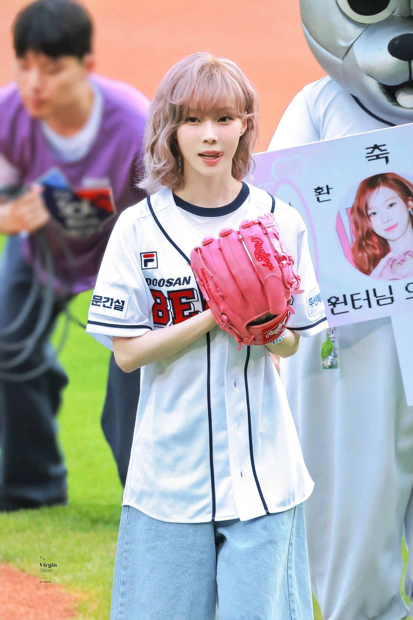 aespa ユニフォーム BASEBALL 限定 野球 ニンニントレカ 【公式通販】