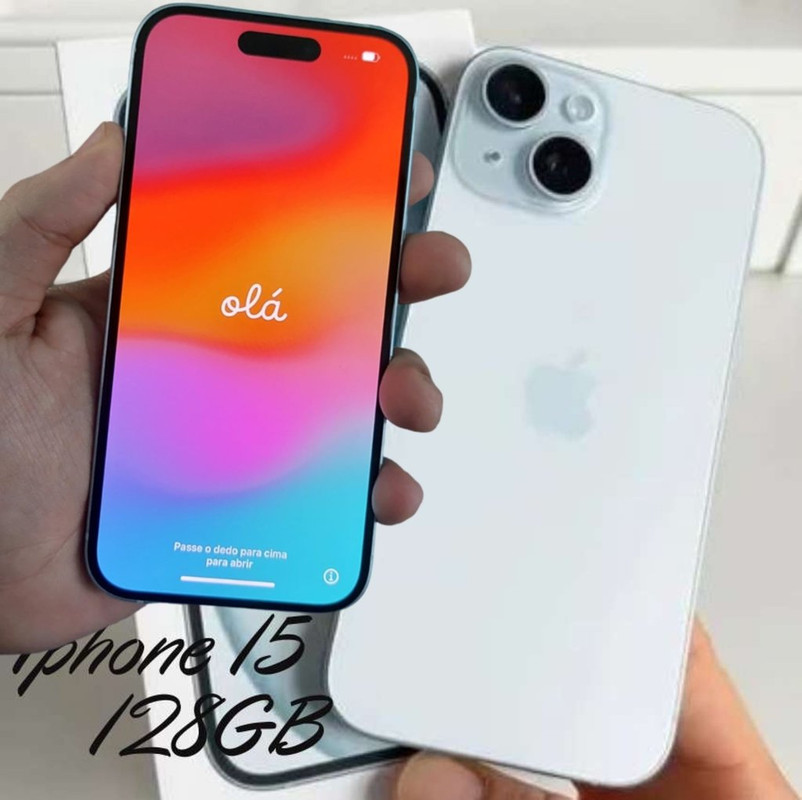 Apple IPhone 15 (128 GB) - Azul - Distribuidor Autorizado - Aqui