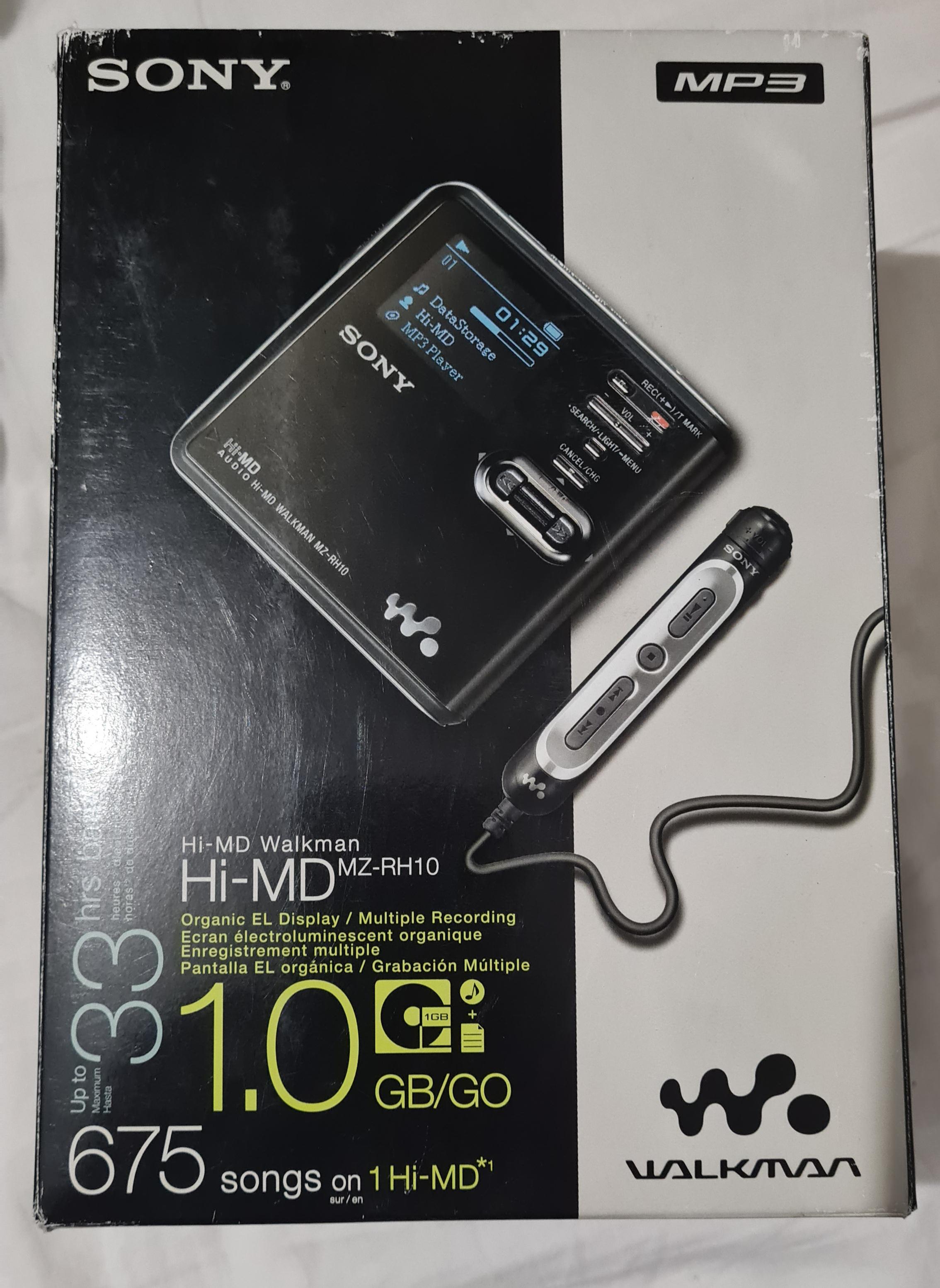 Sony MZ-RH10 NOS New and Boxed !!! : r/minidisc