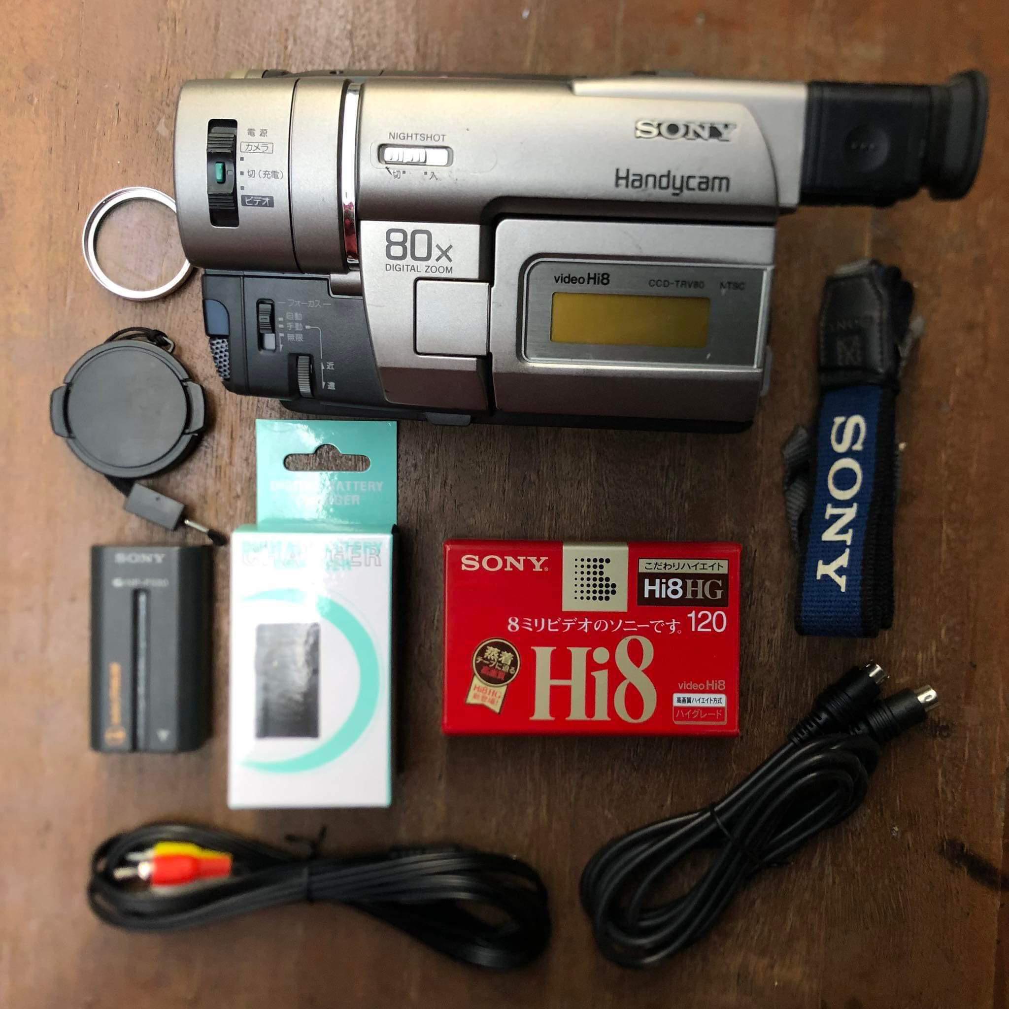 What year do you think the Sony Handycam CCD-TRV80 came out? : r