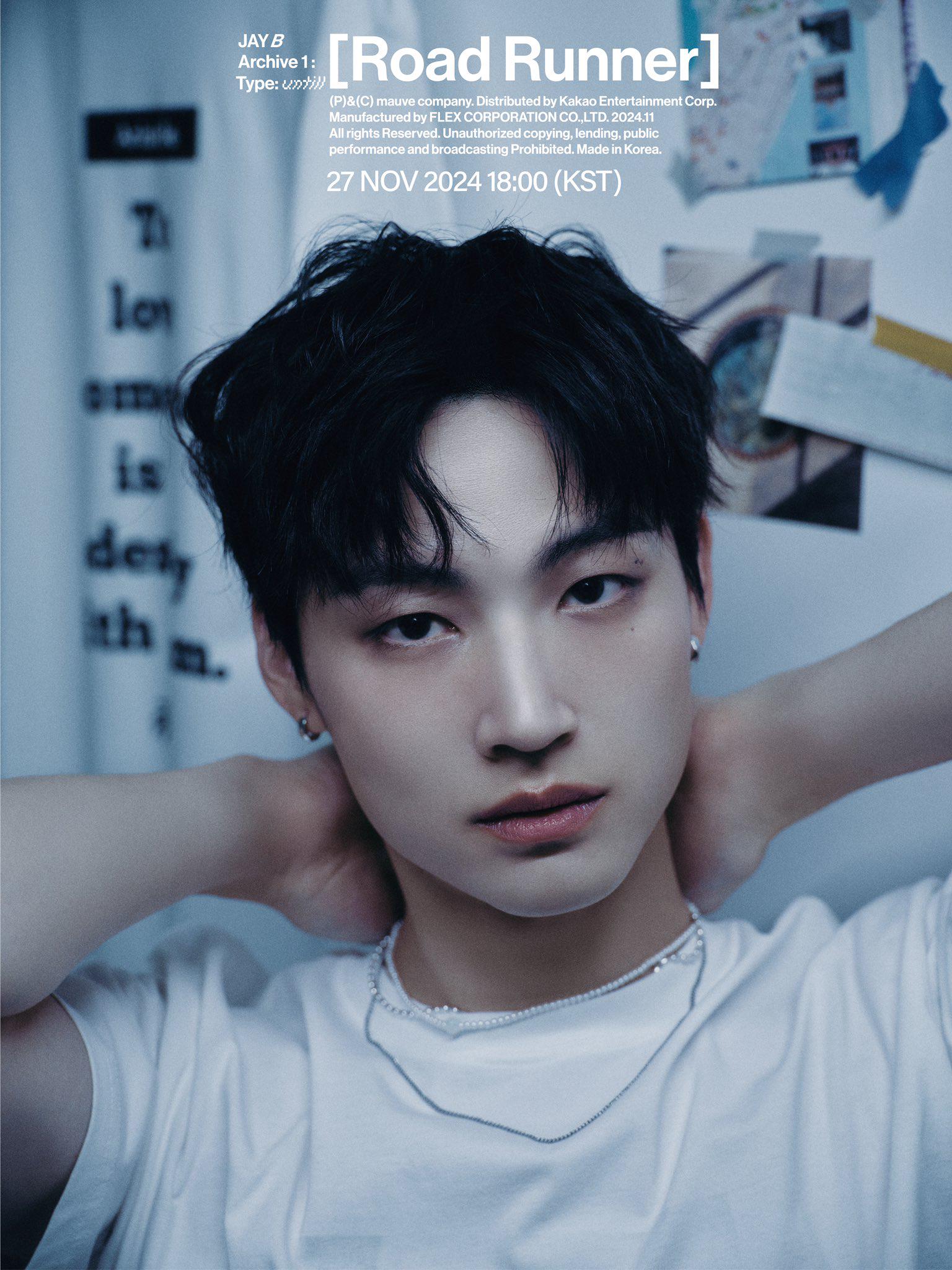 JAY B (GOT7) - 1º Álbum Completo 'Archive 1: [Road Runner