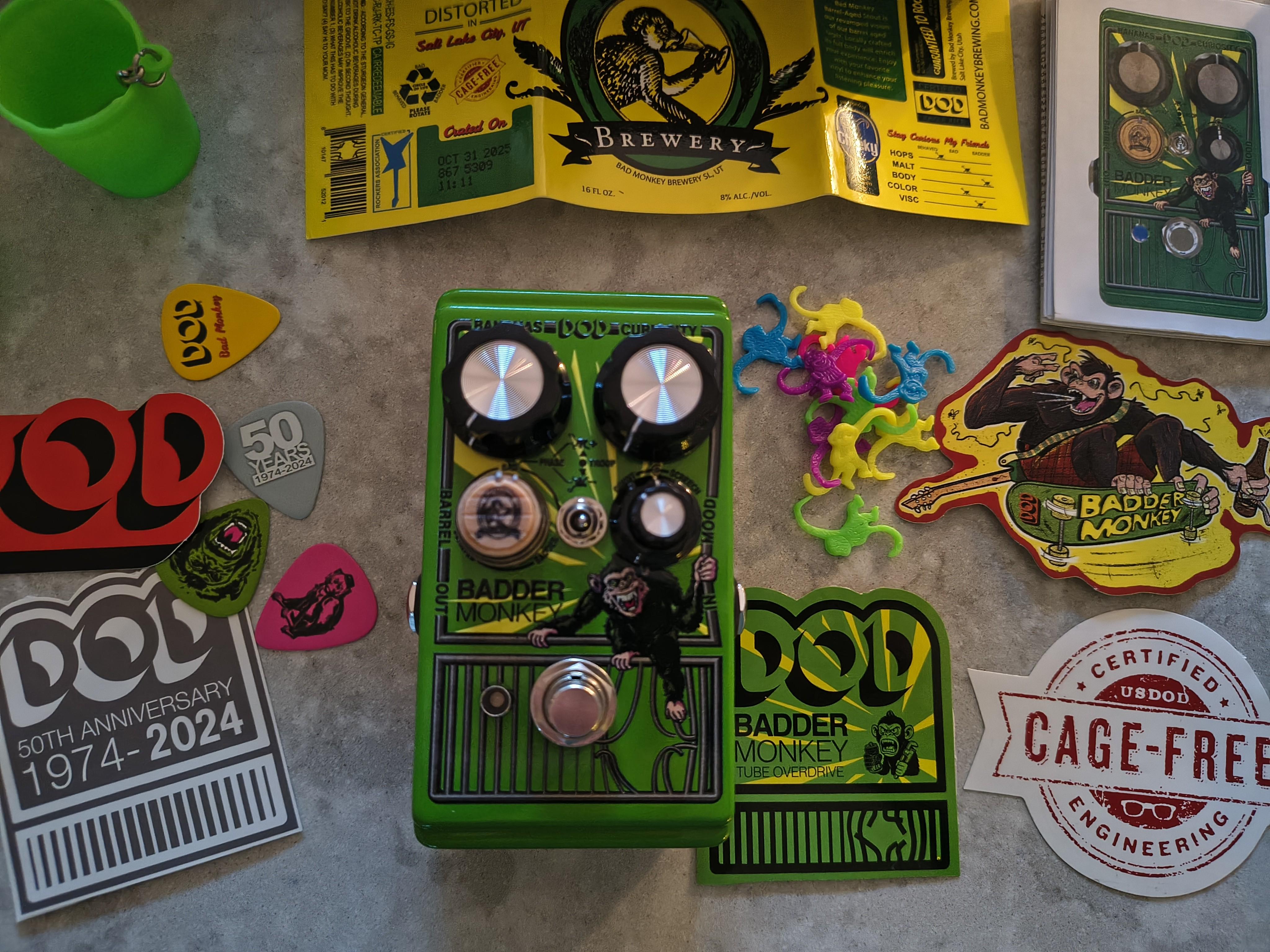 Digitech Badder Monkey arrived : r/guitarpedals