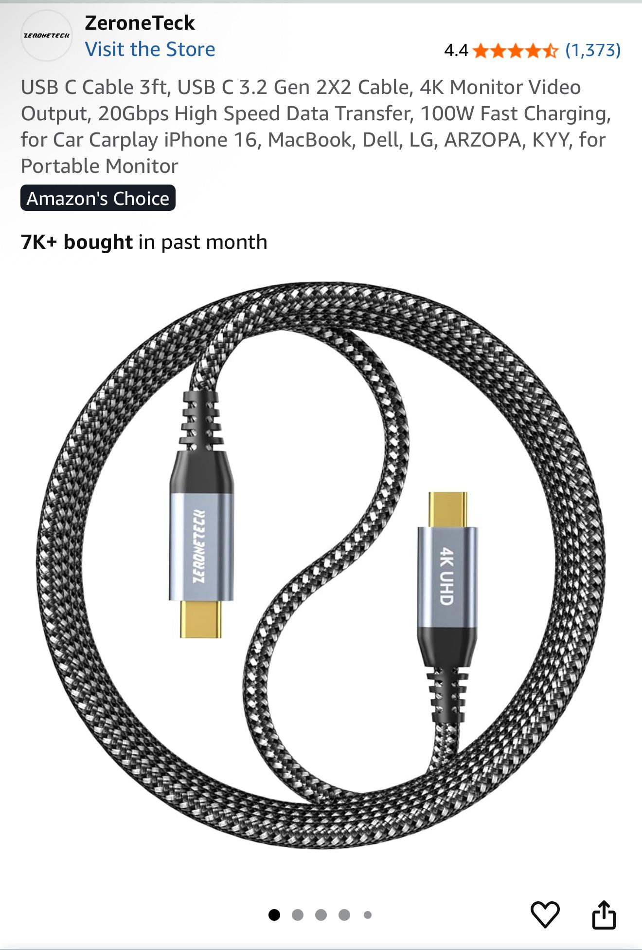 LOST USB-C for my BEAM. Other USB-C cables won't work. : r/Xreal