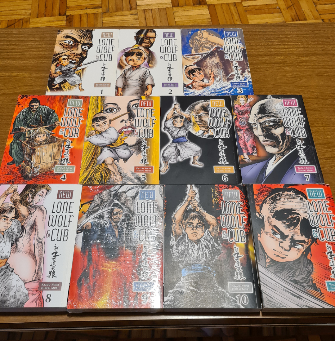 ついに！新しい「子連れ狼」コンプリート！ : r/MangaCollectors