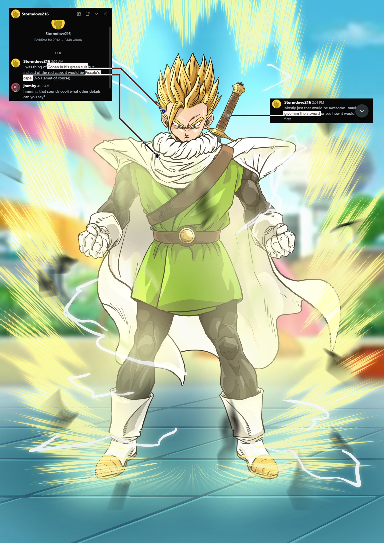 Based on a DM request! What do you think, guys? 