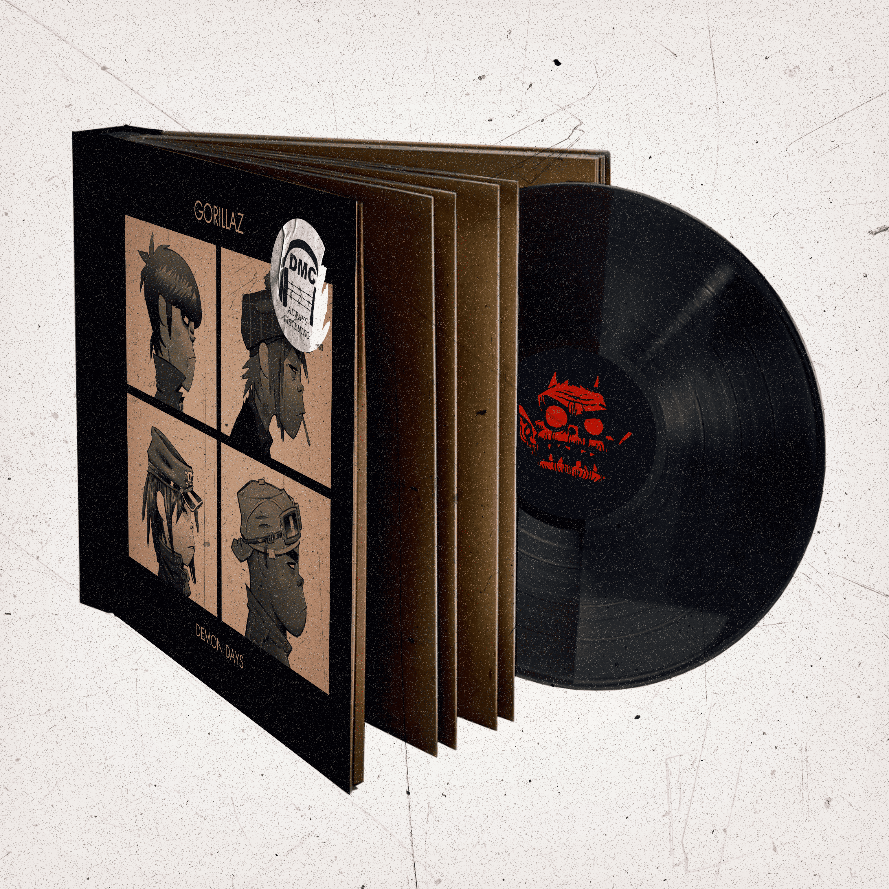 DEMON DAYS 20周年記念ボックスセット（コンセプト） : r/gorillaz