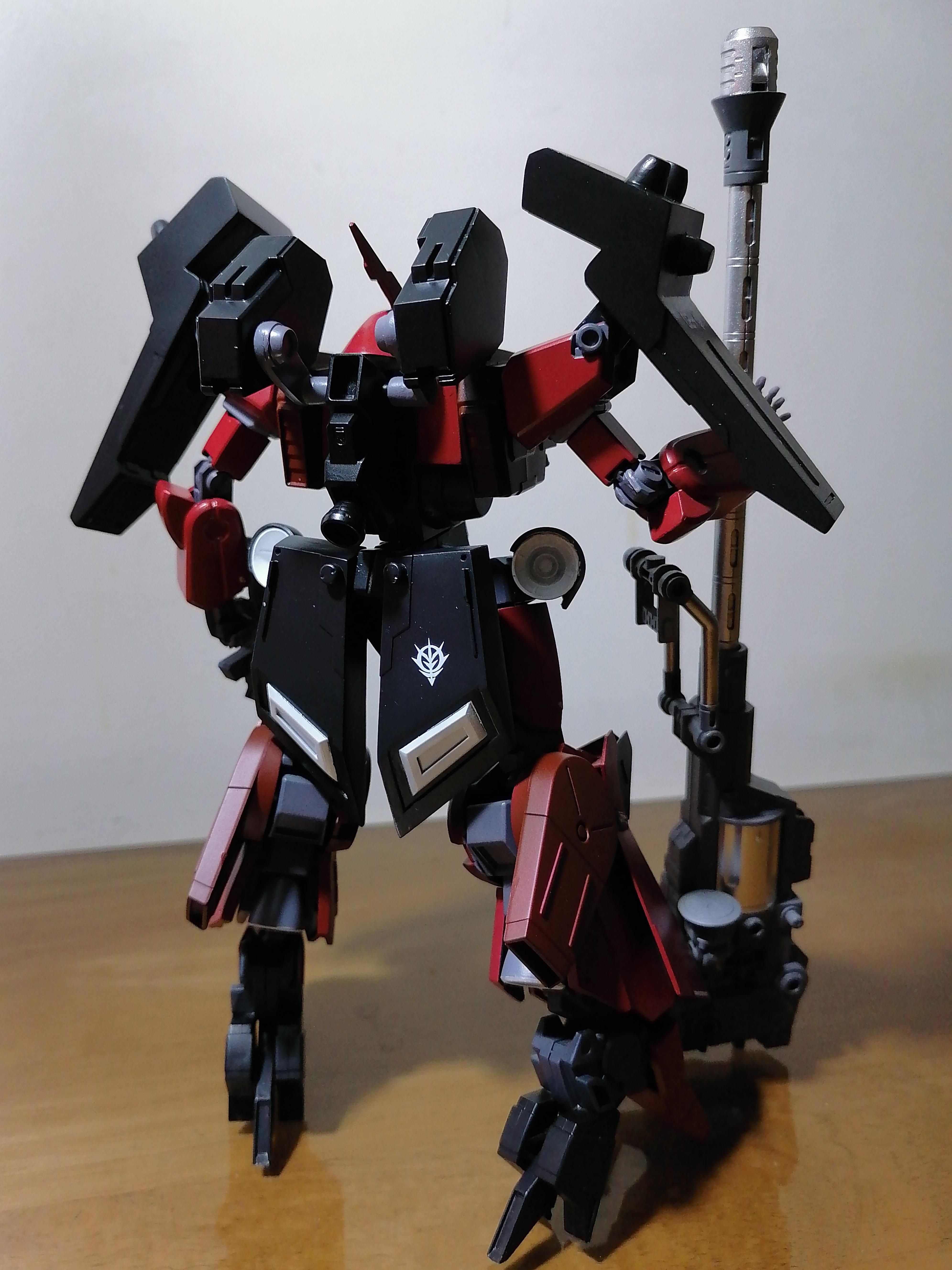 1/144 Scratch built AMX-014R Reben Wolf (ReZeon Spec Ver.) Finally