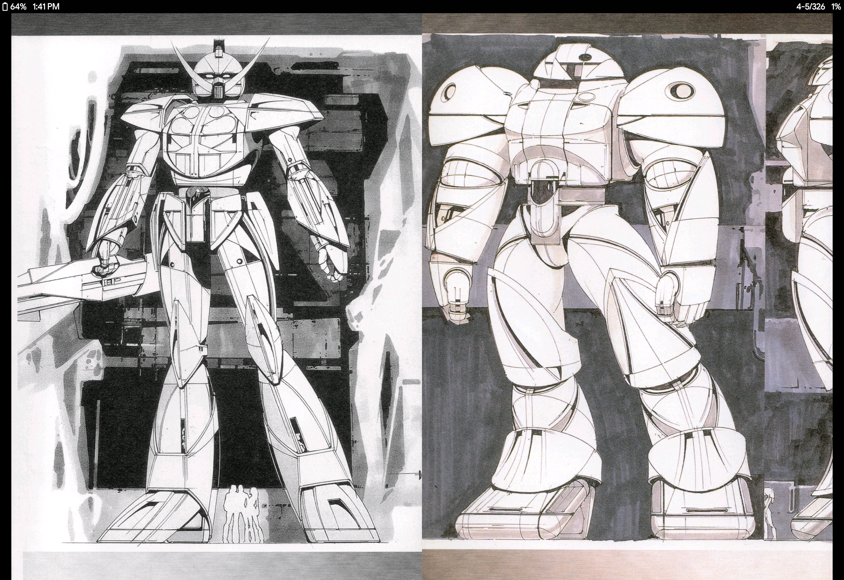 シド・ミードによるターンエーガンダムの初期スケッチ : r/Gundam