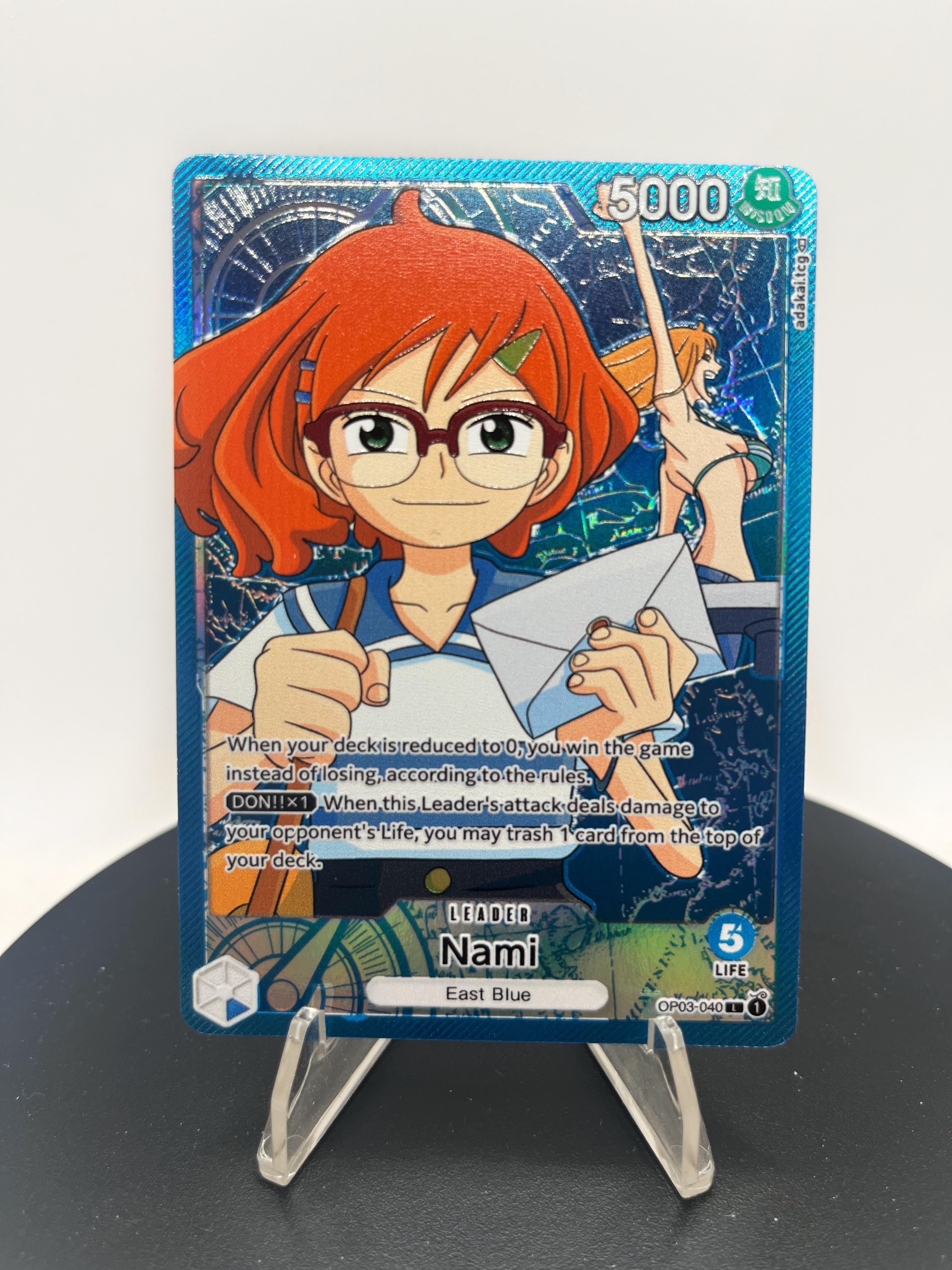 ワンピースファンレターへのカスタムカードトリビュート (@adakaiTCG