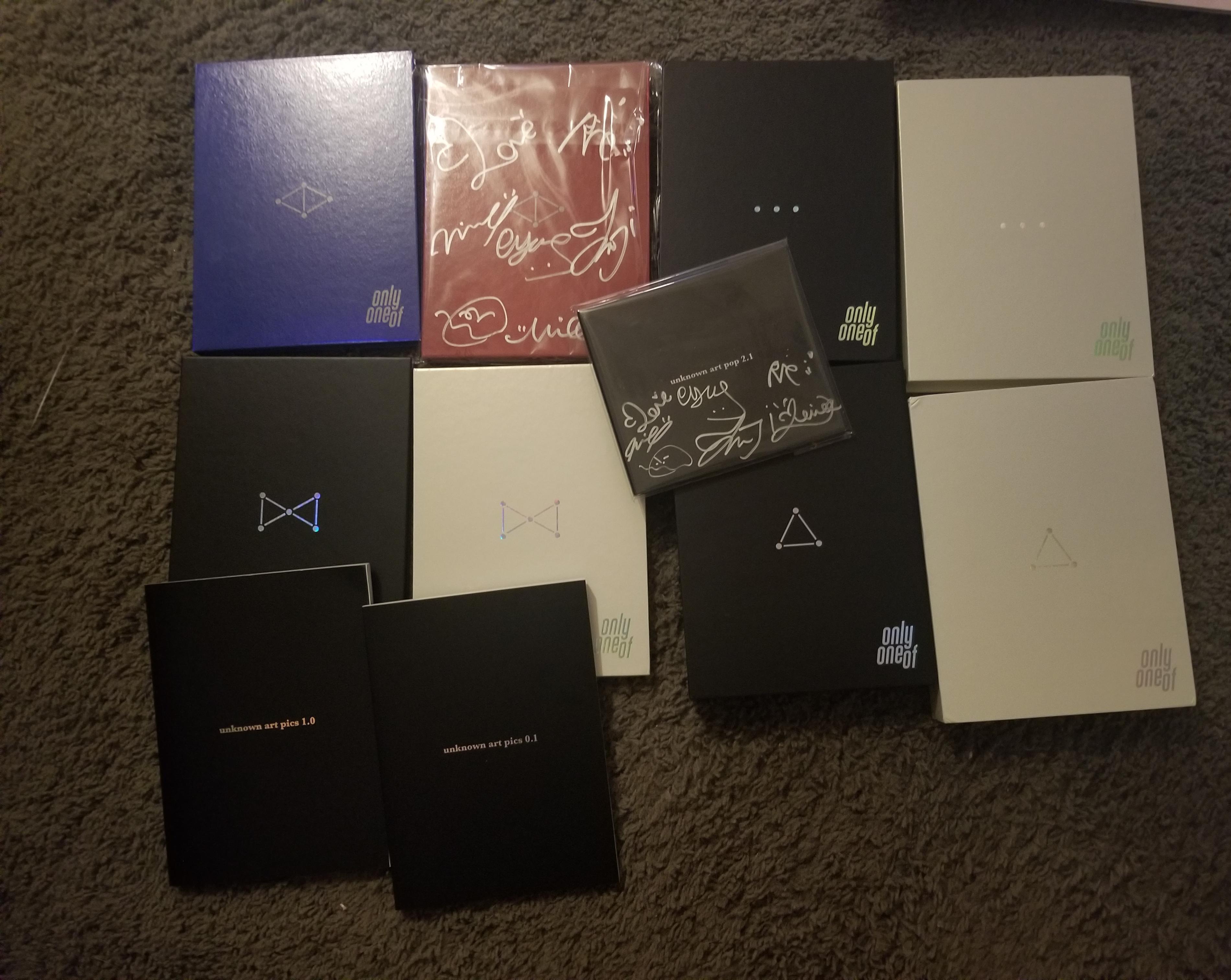 A complete OnlyOneOf collection! : r/kpopcollections