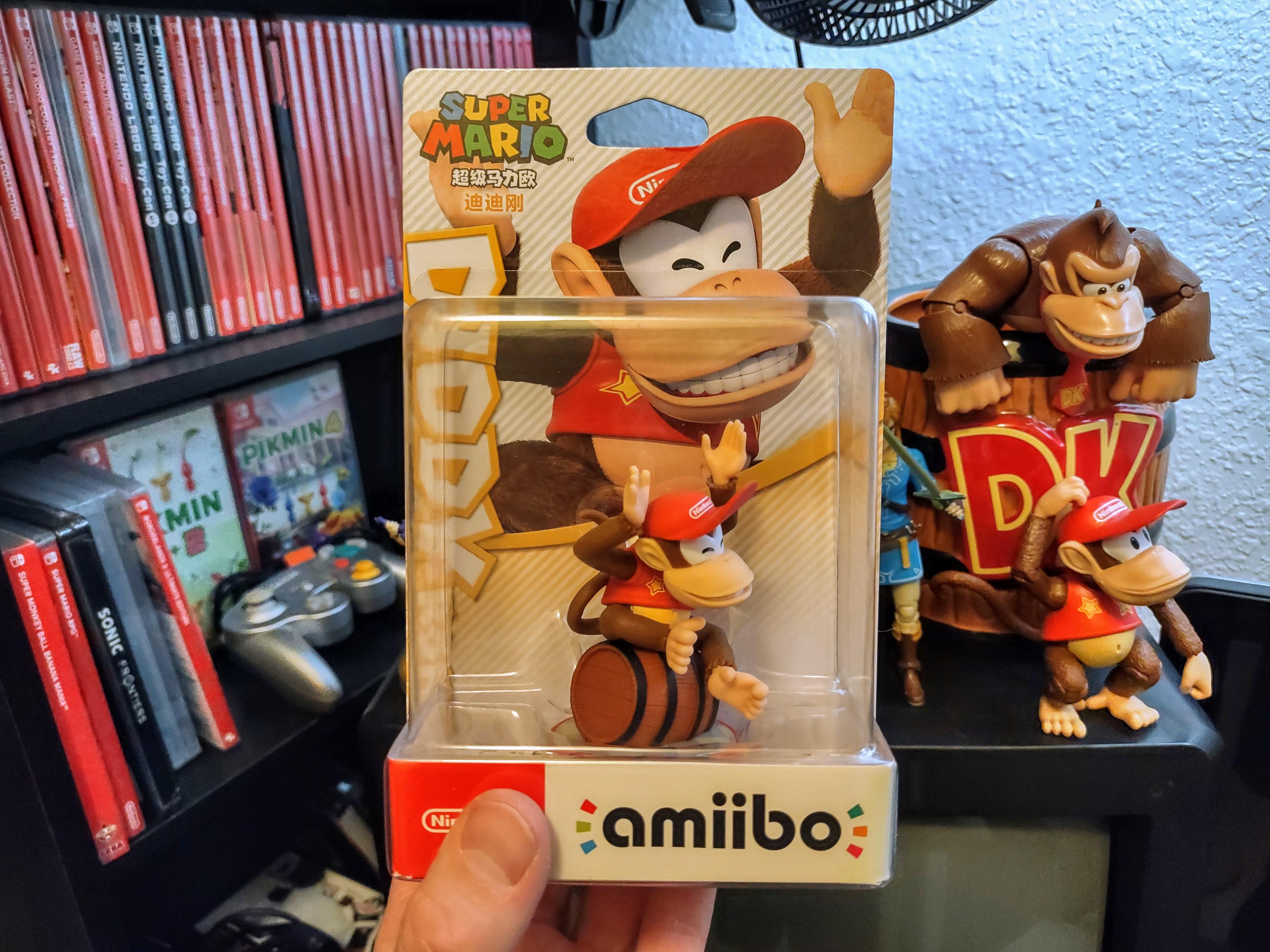 ついにスーパーマリオシリーズのディディーコングが手に入った