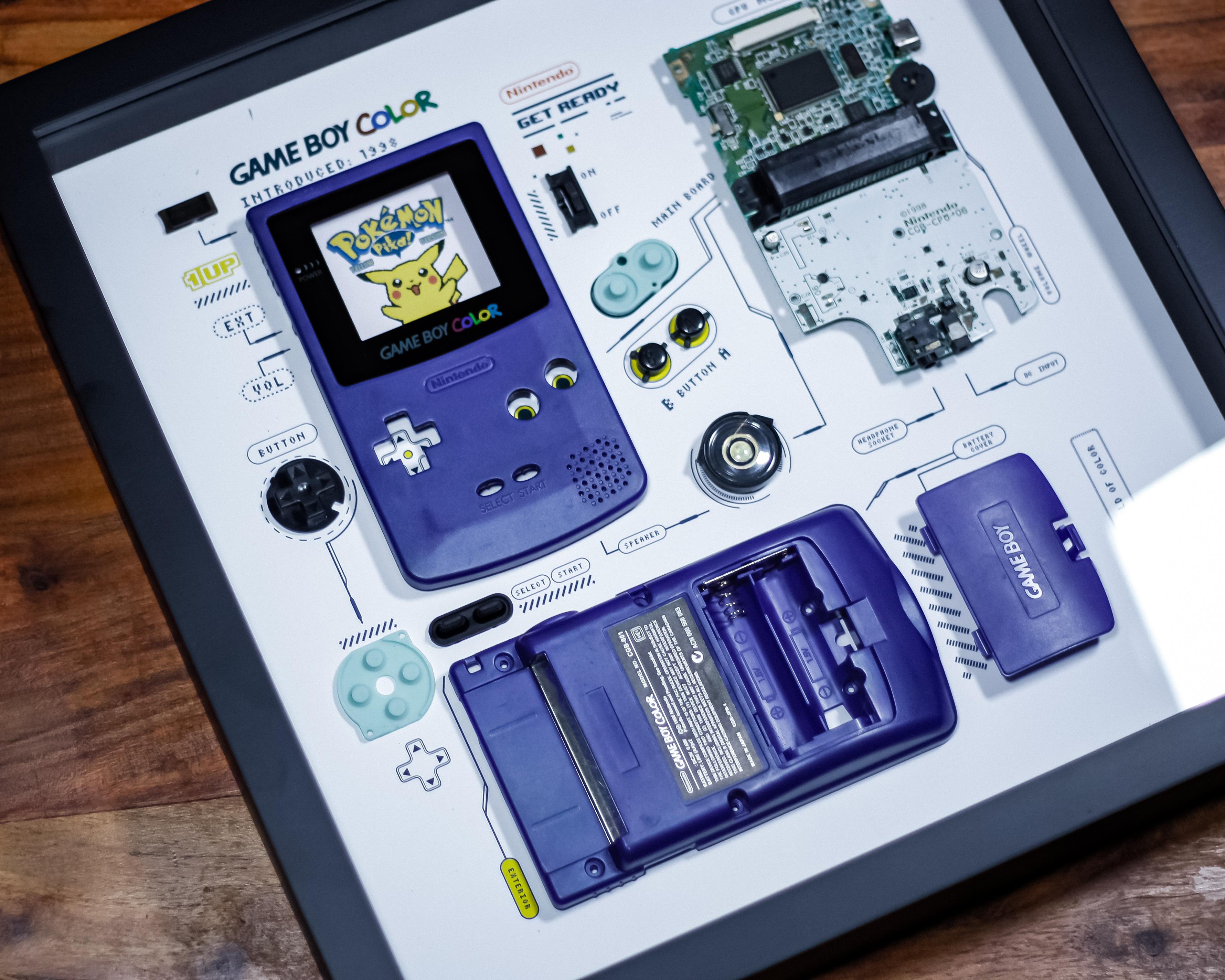 GRiD Studioの分解されたゲームボーイカラー : r/Gameboy