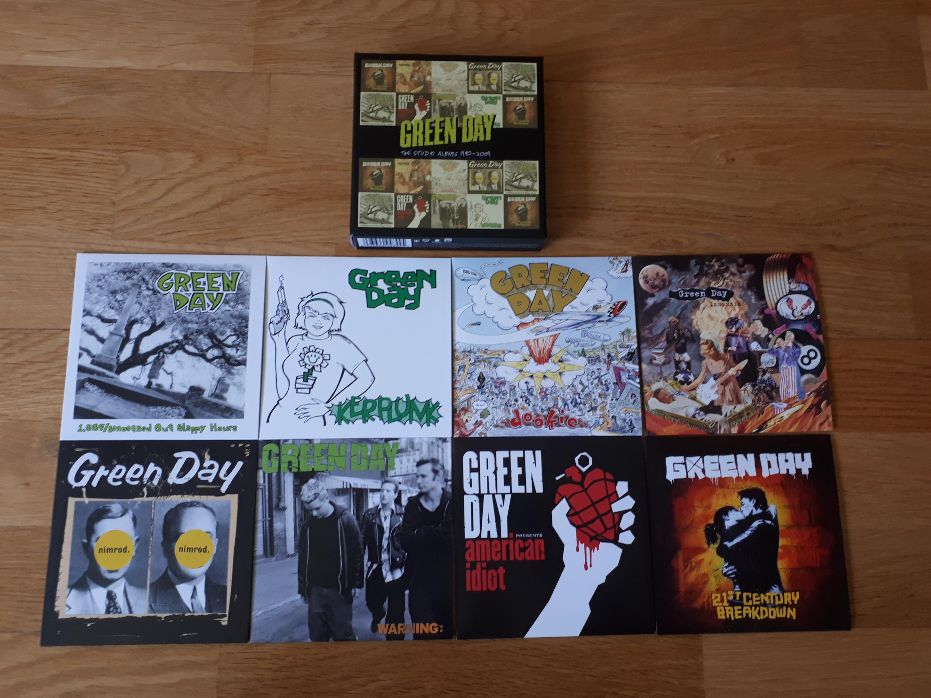 やっとGreen DayのCDボックスセット手に入れた！ : r/greenday