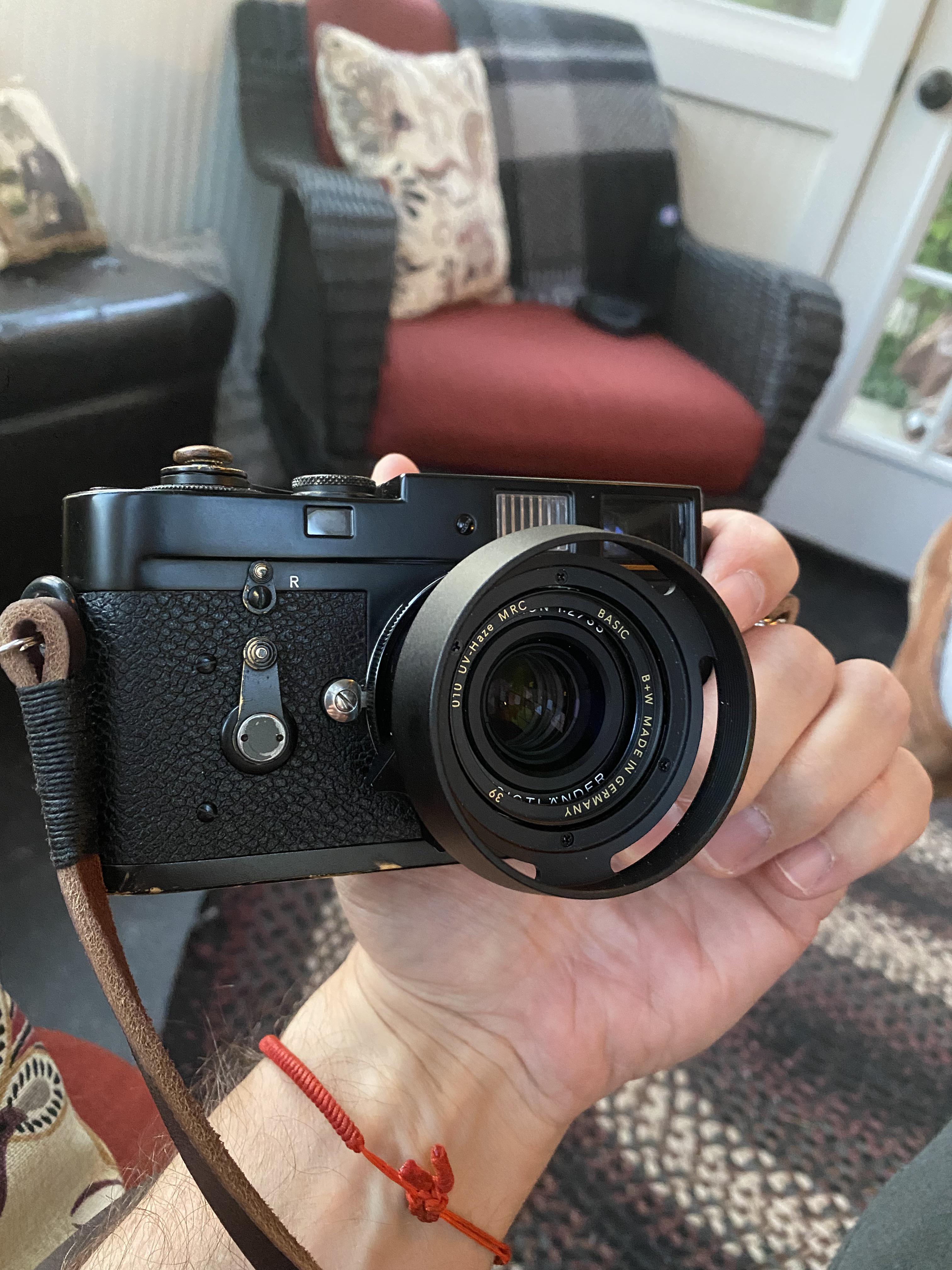 新しい（私にとって）ライカM2 ブラックリペイント🥰 : r/Leica